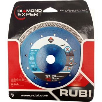 Rubi Turbo Viper TVA SUPERPRO 115 - 230mm | Diamanttrennscheibe für harte Materialien