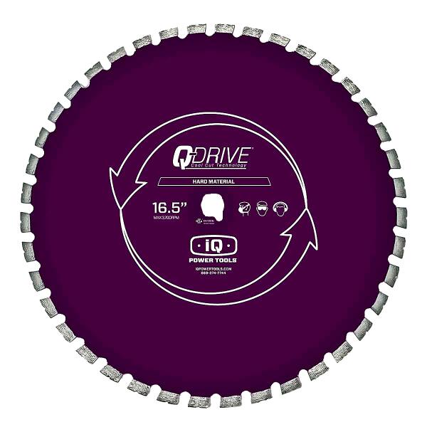 iQ Power Tools 420 mm Diamanttrennscheibe Q-Drive Cool Cut für superhartes Material
