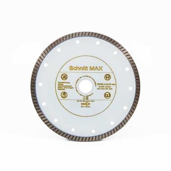Diamant Fliesen Trennscheibe SCHNITTMAX | Für alle harten Fliesen & Feinsteinzeug 115 - 350 mm