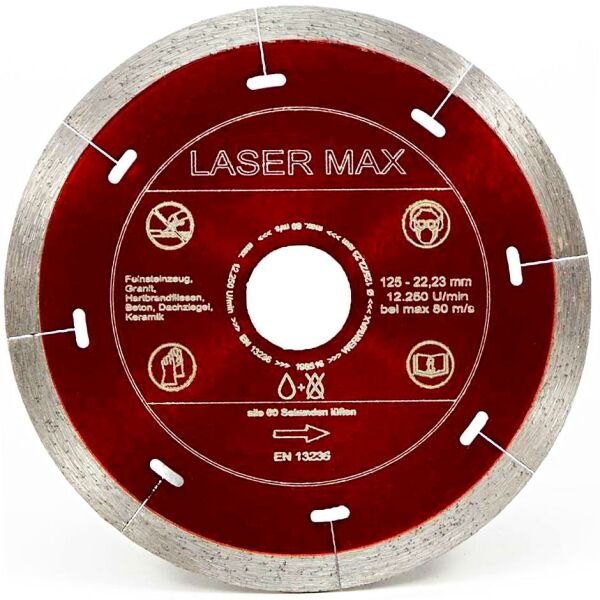 Diamantscheibe Lasermax Feinschnitt - Fliesen, Feinsteinzeug & Granit