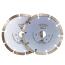 Rainure de mur Disque à tronçonner diamanté pour rainureuse de mur | 2x 140 mm